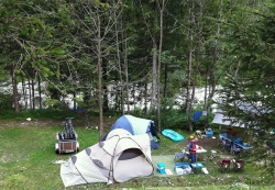 Tent aerea Camping korita