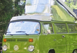 VW Bully at Soca river